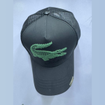 Lacoste Big Croc Mesh Trucker Cap - Black